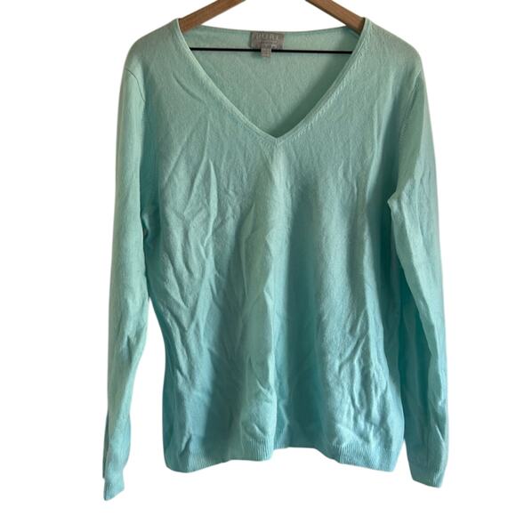 Pure Cashmere Long Sleeve Sweater - Picture 1 of 6